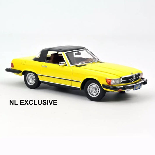 Mercedes Benz 450 SL R107 US-Version Hart aber Herzlich Norev 183727 neu 1:18