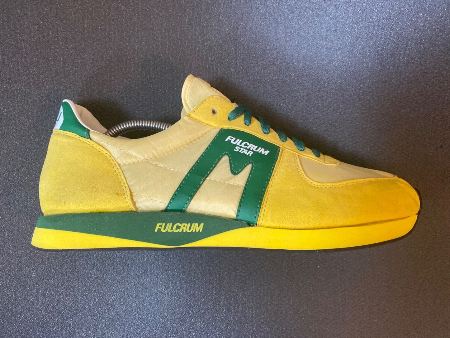 Karhu Fulcrum Star Finland vintage cw Electric/Green 100968 US 12 UK 11 EU 46,5