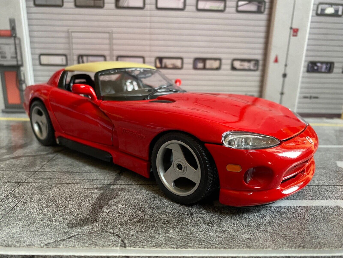Hardtop für Dodge Viper RT/10 Resin unlackiert Diorama Tuning 1:18