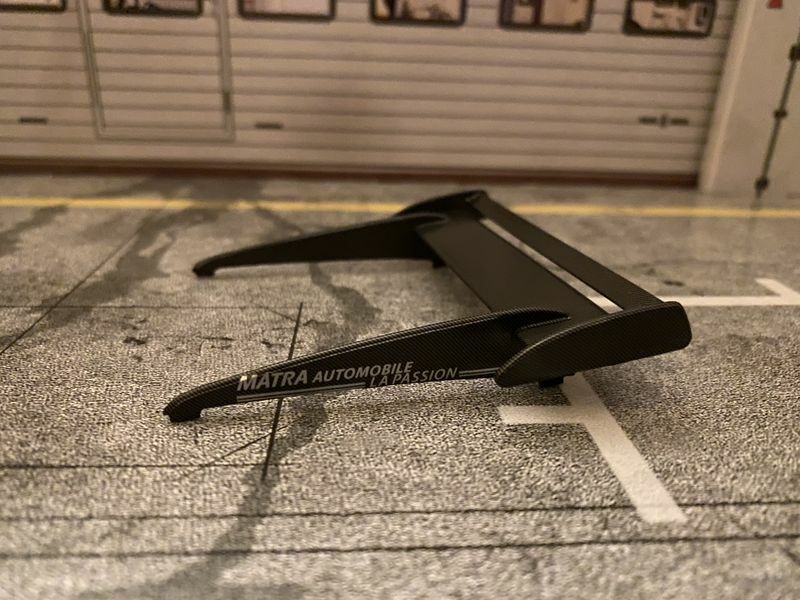 Dachspoiler für Renault Espace F1 OT038 Ersatzteil für Umbau Tuning Otto 1:18