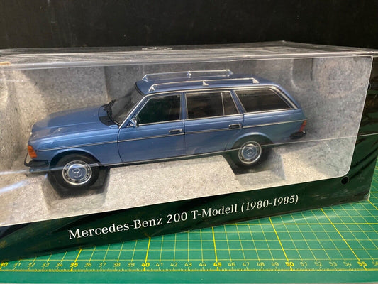Mercedes Benz 200 T Kombi Diamantblau S123 W123 B66040671 Norev Neu in OVP 1:18