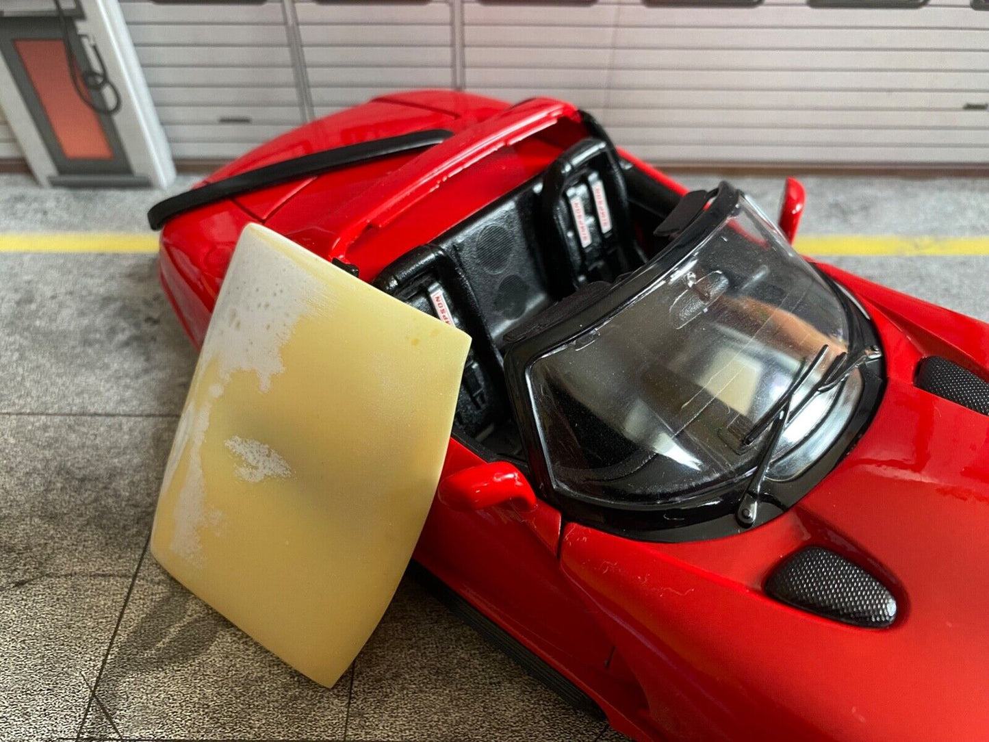 Double Bubble Hardtop für Dodge Viper RT/10 Resin unlackiert Diorama Tuning 1:18