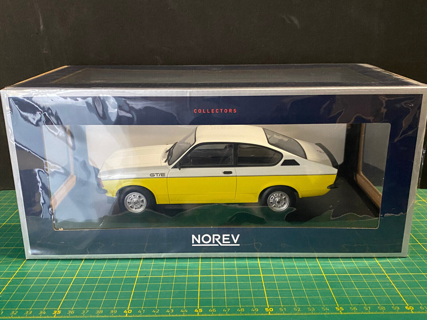 Opel Kadett C GT/E weiß/gelb Norev 183650 Neu in OVP 1:18