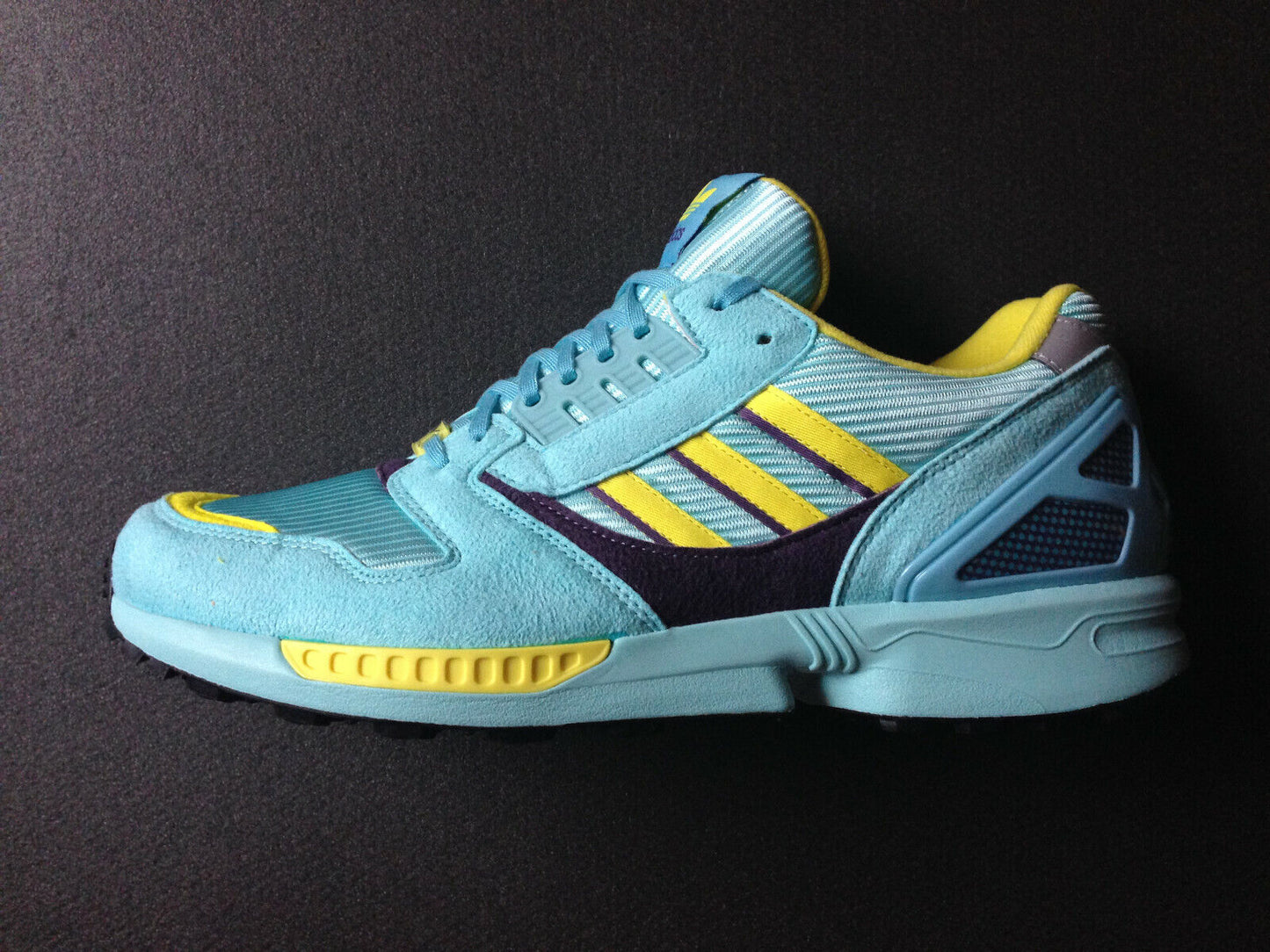 Adidas ZX 8000 Aqua EG8784 Neu new US 12 UK 11,5 EUR 46 ⅔ + Nintendo Gameboy Set