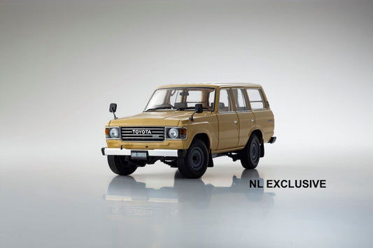 Toyota Land Cruiser 60 (J6) Traditional Beige Kyosho Neu in OVP new in box 1:18