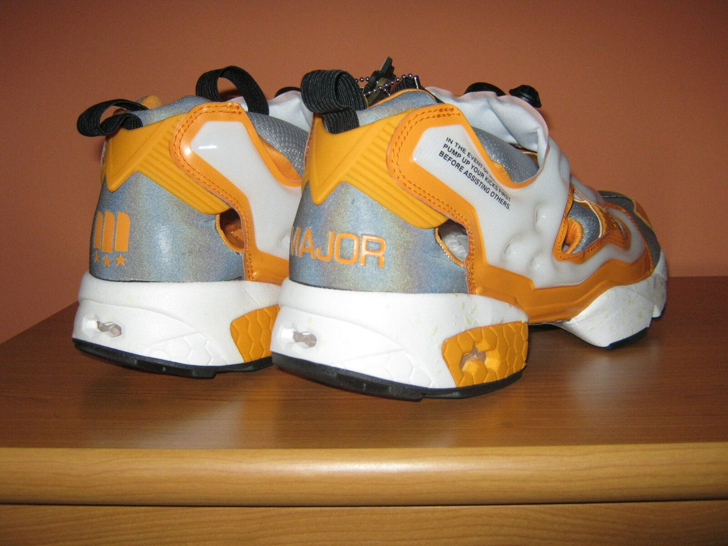 Reebok Instapump Fury OG x Major Pump GLOW IN THE DARK new US 12 UK 11 EUR 45,5