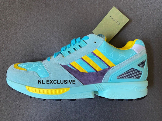 Adidas ZX 8000 x GUCCI Aqua IE2272 Neu in Box new in box US 12 UK 11,5 EUR 46 ⅔