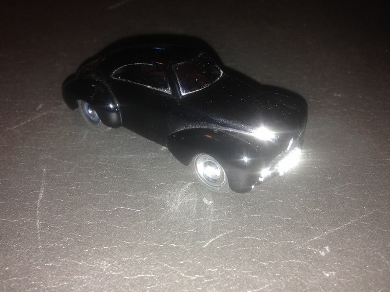 Holden Efijy Conept Car "Scultpure" ca. 9,5cm Metall black schwarz