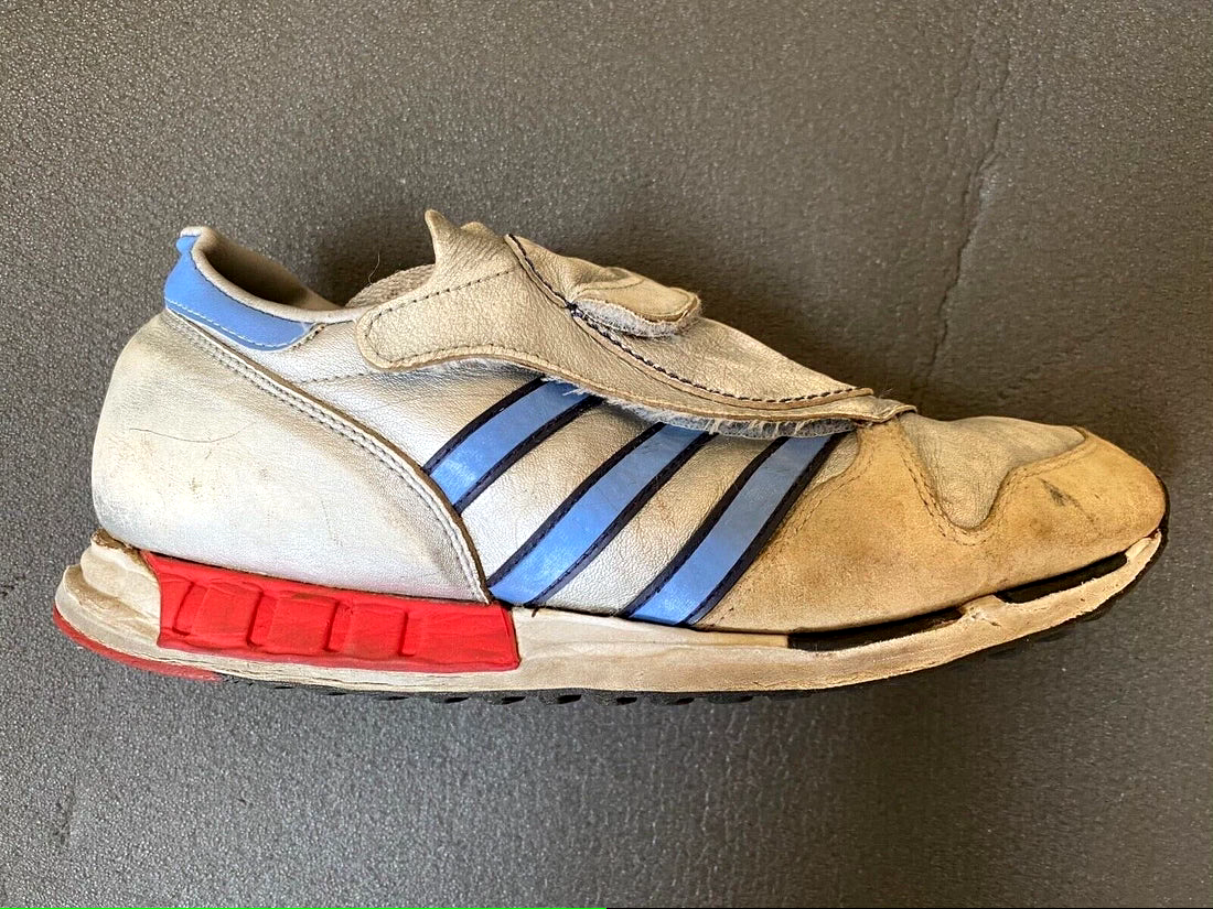 Adidas Micropacer 1984 vintage Original gebraucht defekt EU 40 ⅔ US 7,5 UK 7