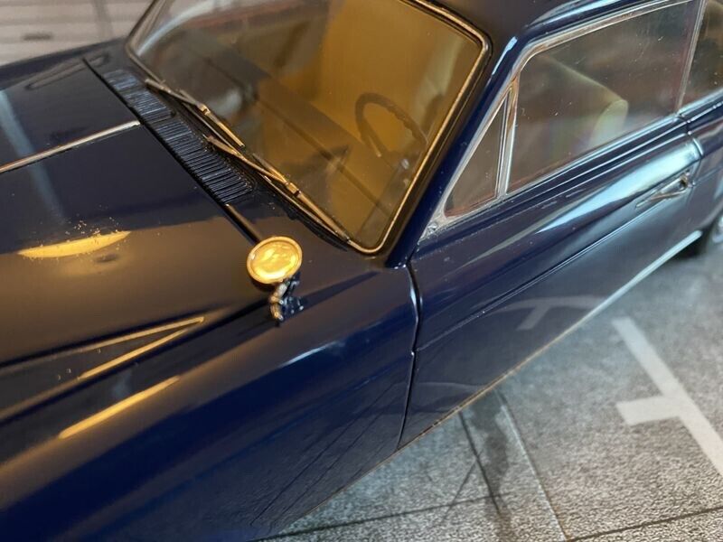 Rolls Royce Silver Shadow MPW-2 Door Coupe blue Thomas Crown Steve McQueen 1:18