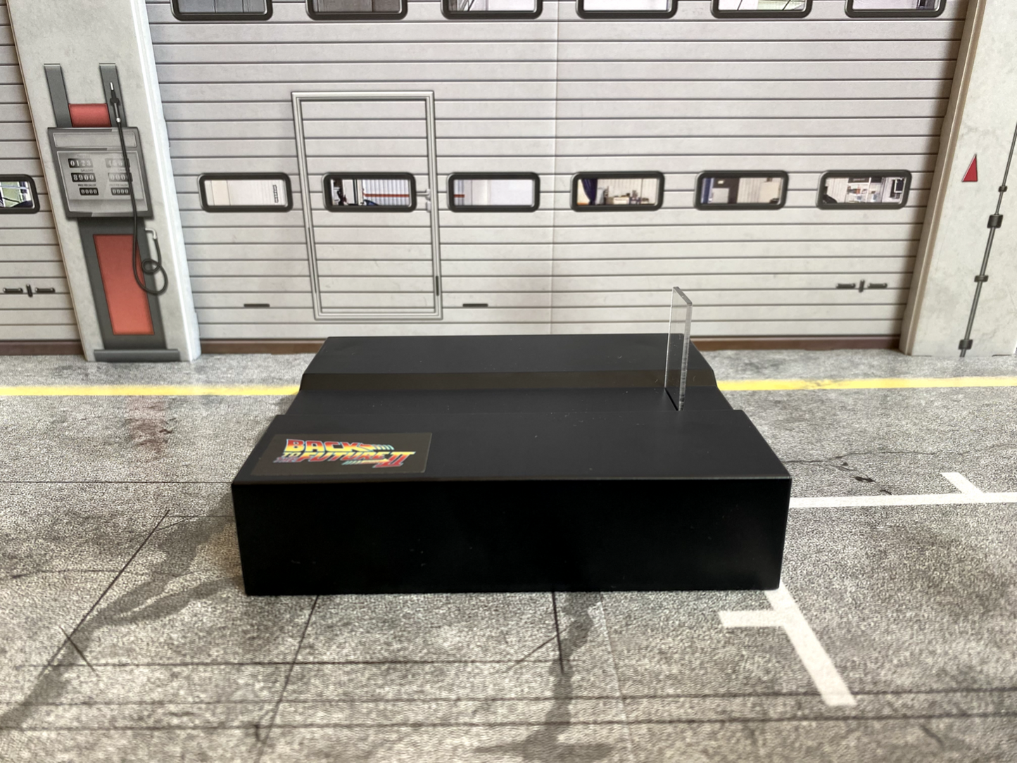 Floating DeLorean Back To The Future Zurück in die Zukunft SCHWEBEND neu 1:43