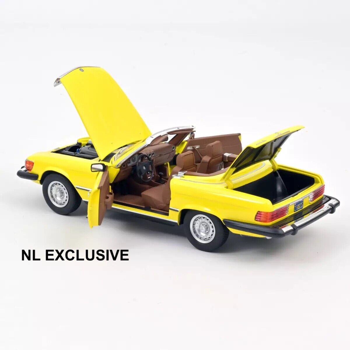 Mercedes Benz 450 SL R107 US-Version Hart aber Herzlich Norev 183727 neu 1:18