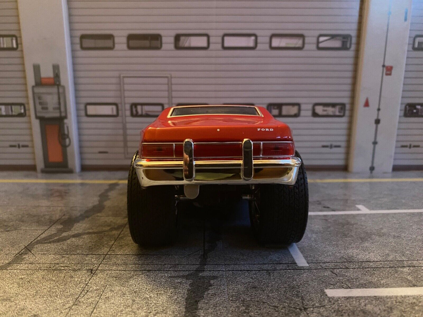 1976 Ford Gran Torino Starsky & Hutch ERTL Joyride Dragster Comic Style Neu 1:24