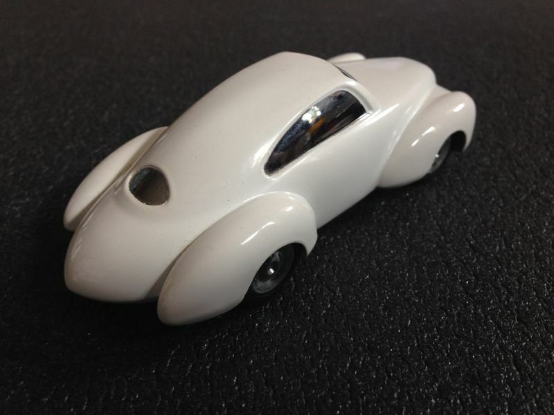 Holden Efijy Conept Car "Scultpure" ca. 9,5cm Metall white weiß
