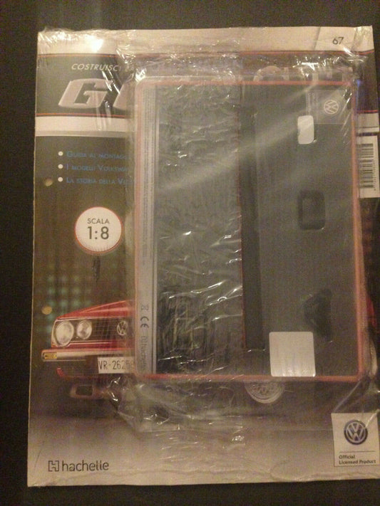 VW Golf 2 GTI Ausgabe Nr.67 Seitenschutzleiste Aussenspiegel rechts Hachette 1:8