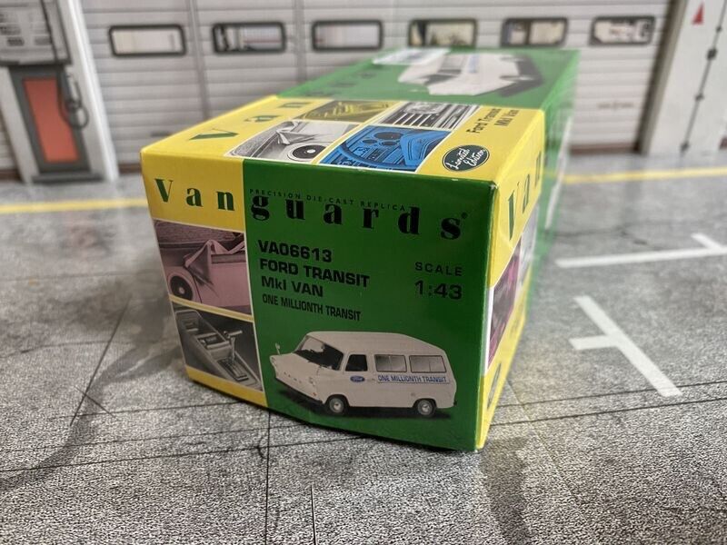Ford Transit MK1 Van ONE MILLIONTH TRANSIT Vanguards used in box Supervan 1:43