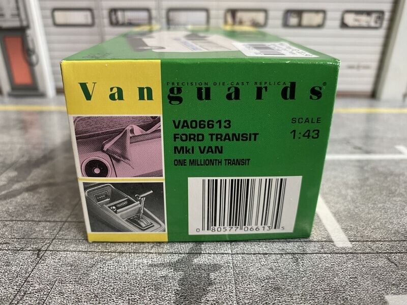 Ford Transit MK1 Van ONE MILLIONTH TRANSIT Vanguards used in box Supervan 1:43