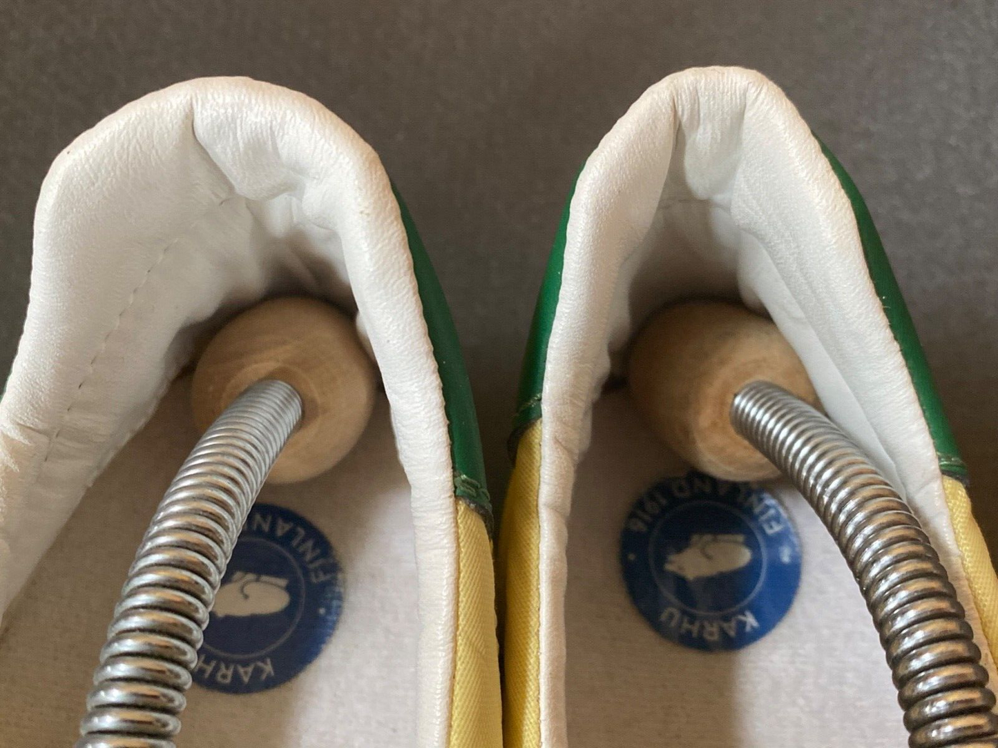 Karhu Fulcrum Star Finland vintage cw Electric/Green 100968 US 12 UK 11 EU 46,5