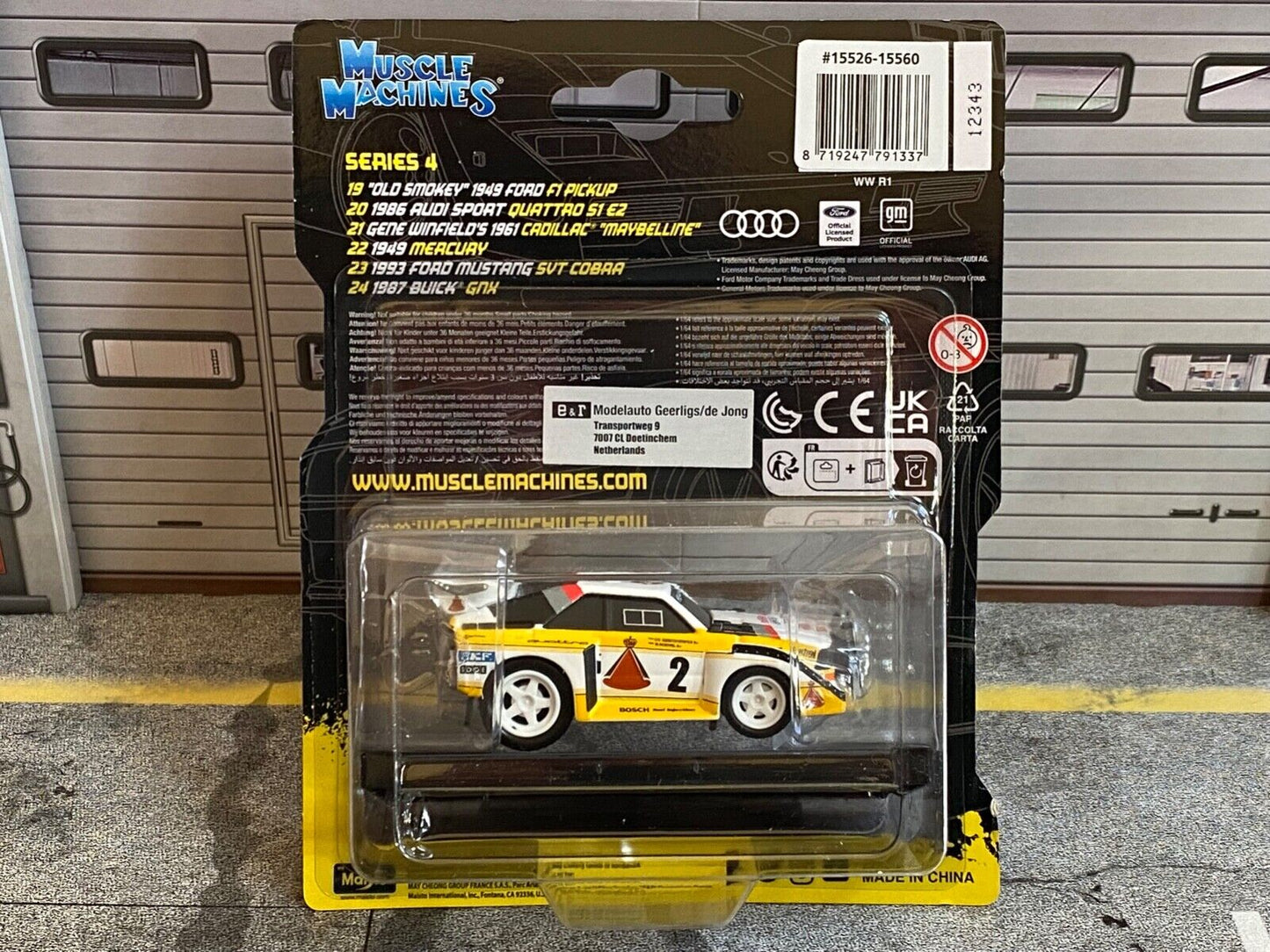 Audo Sport Sport Quattro S1 E2 Maisto Muscle Machine MAI15526-15560 Neu OVP 1:64