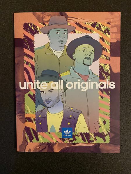 Adidas x RUN DMC & A-TRAK "UNITE ALL ORIGINALS" Superstar-Turntable 7" Vinyl