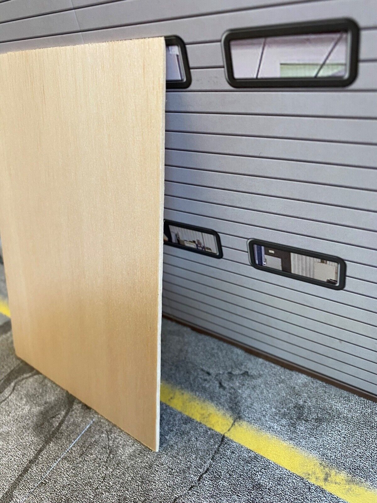 Holzplatte Balsaholz 14,5 x 10 x 0,2 cm für Ladefläche PickUp Umbau Tuning 1:18