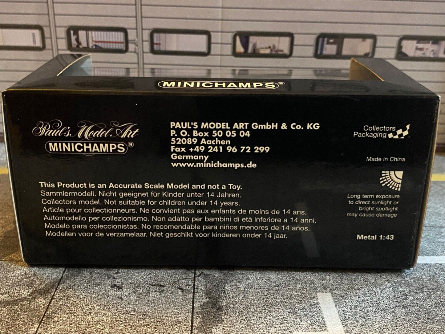 Mercedes Benz 190E 2.5-16V Evo2 Minichamps Kyosho Toy Fair 2008 MARUEI 1:43