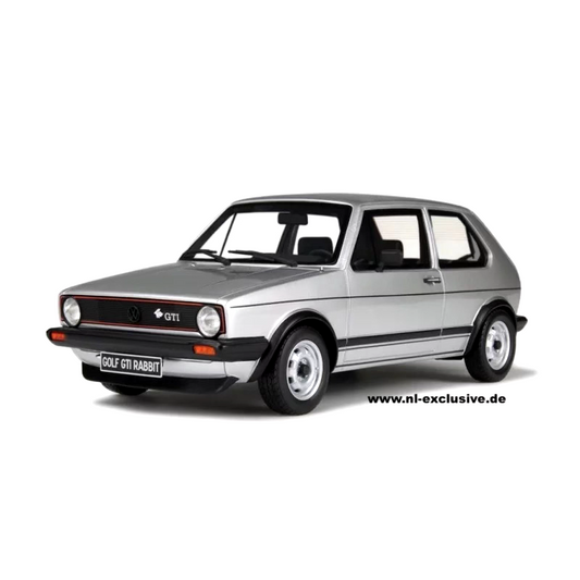 VW Golf 1 GTI 1983 Rabbit (Typ 17) silber neu Ottomobile OT563 silver new 1:18