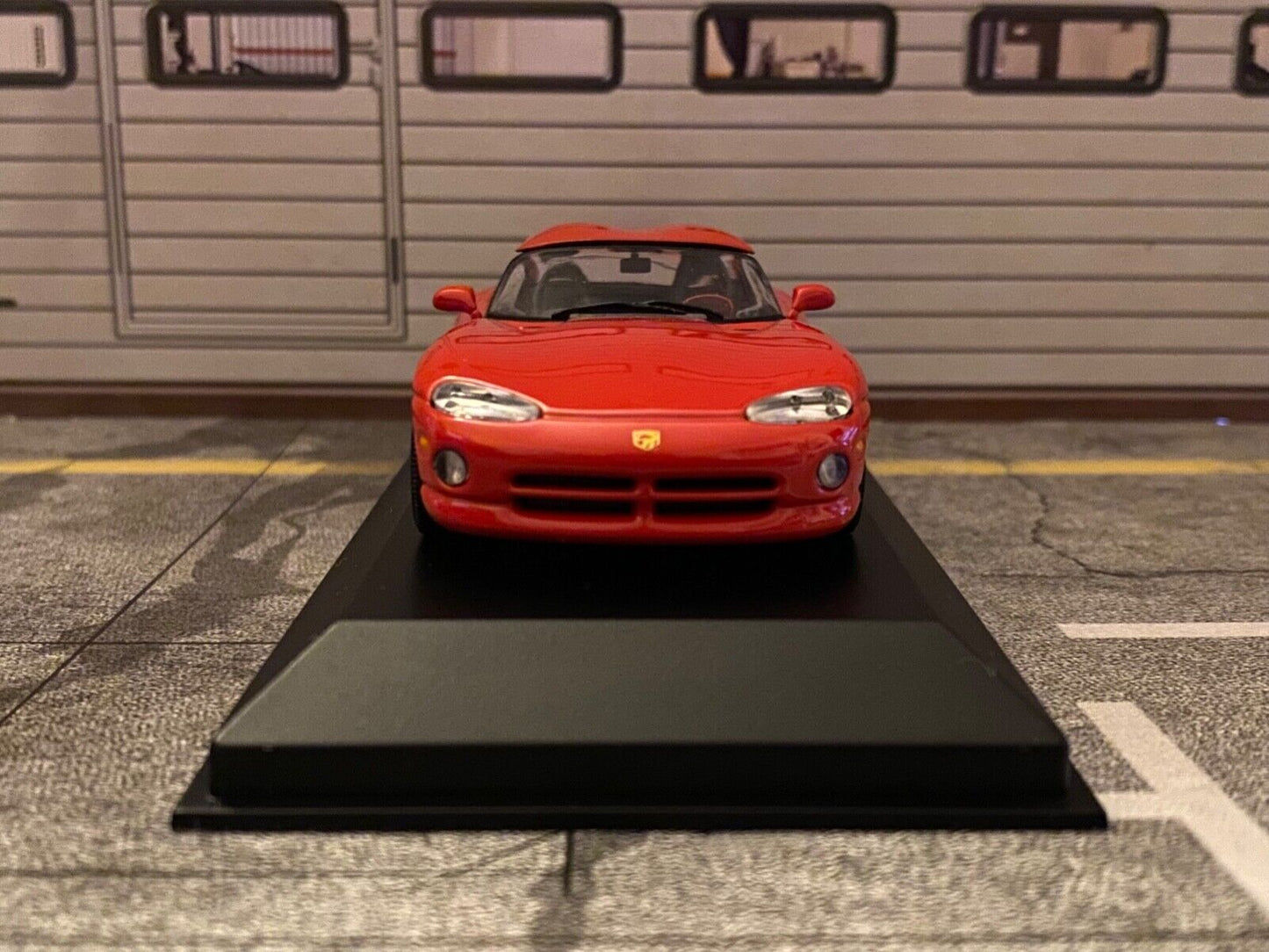 Dodge Viper RT/10 mit Double Bubble Hardtop "Ketchup & Mustard" 1:43