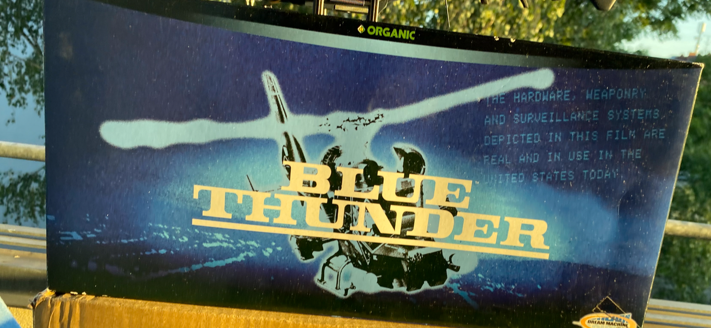 Blue Thunder Helicopter "Das fliegende Auge" Fertigmodell DieCast Organic 1:32