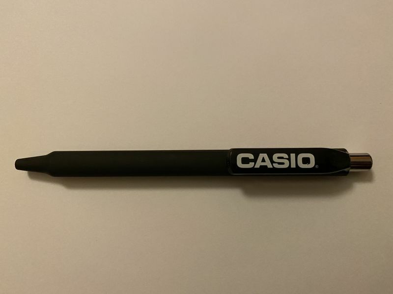 80er CASIO Promotion Kugelschreiber für Game Watch Clock 80s biro ballpoint pen