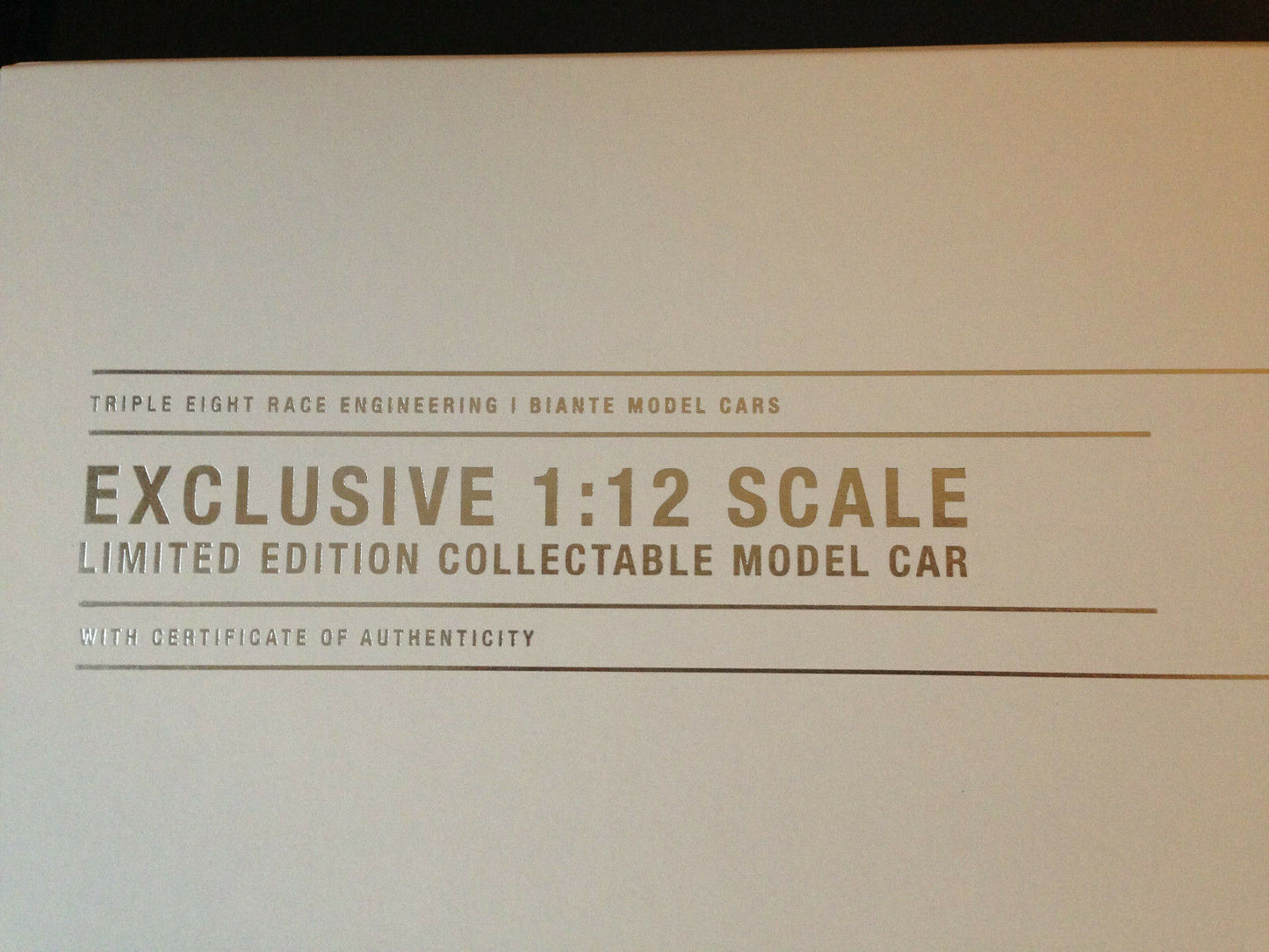 Holden Triple Eight 888 Project Sandman TributeEdt RED BULL BR12601A Biante 1:12