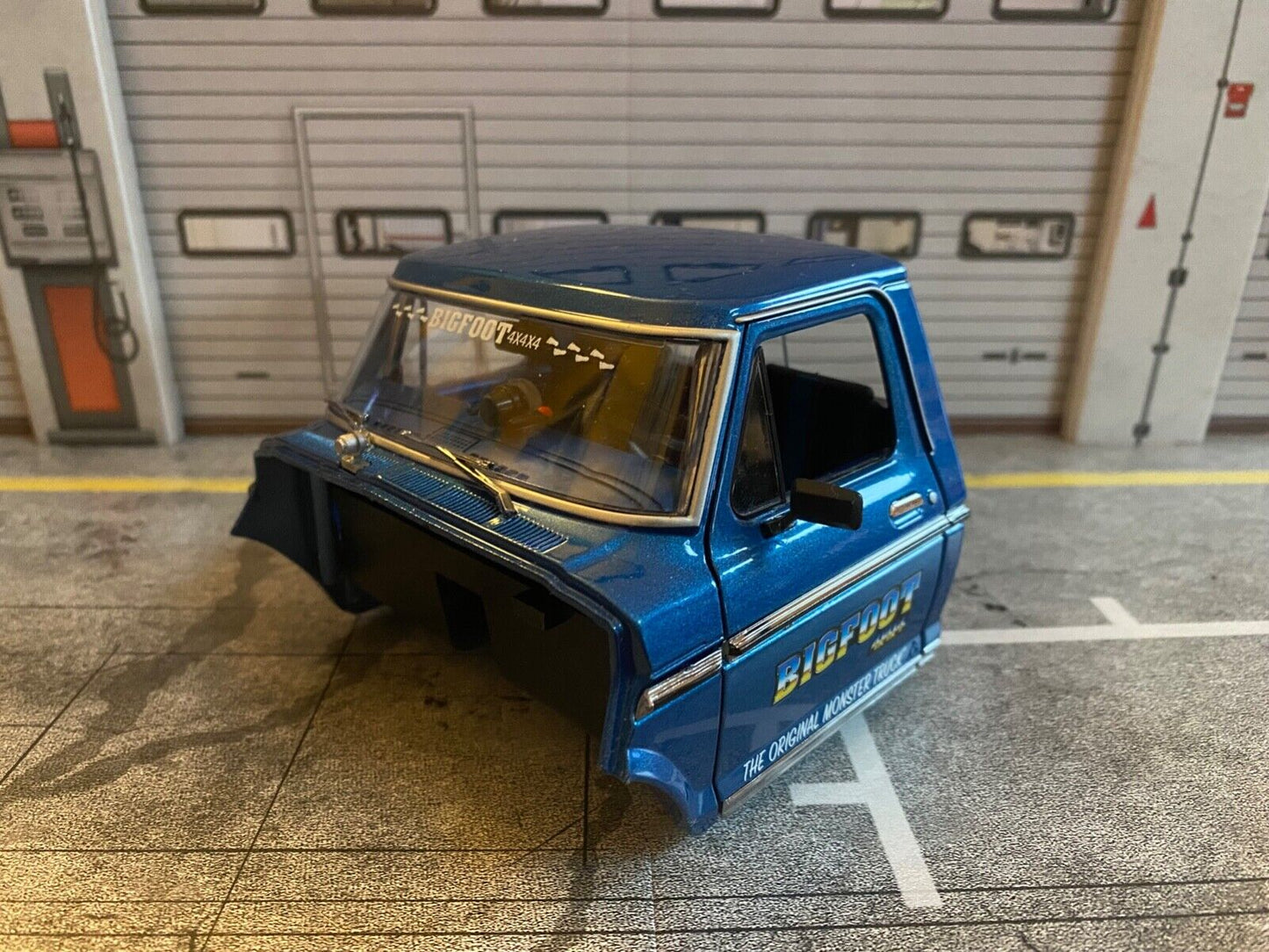 Ford F-250 Ranger Führerhaus Fahrerkabine Monster Truck Ersatzteil Umbau 1:18