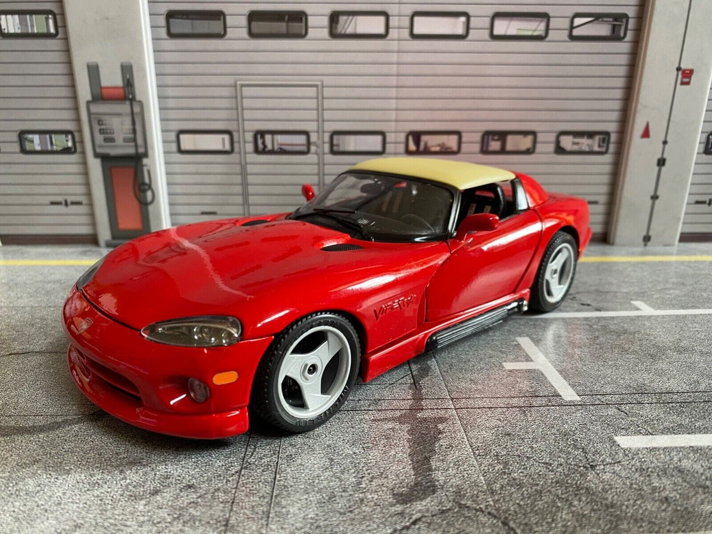 Hardtop für Dodge Viper RT/10 Resin unlackiert Diorama Tuning 1:18