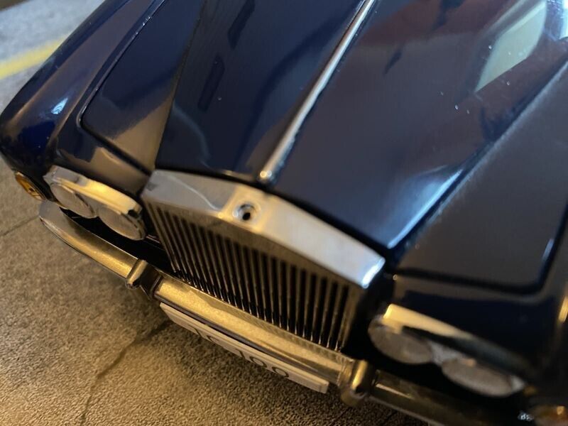 Rolls Royce Silver Shadow MPW-2 Door Coupe blue Thomas Crown Steve McQueen 1:18