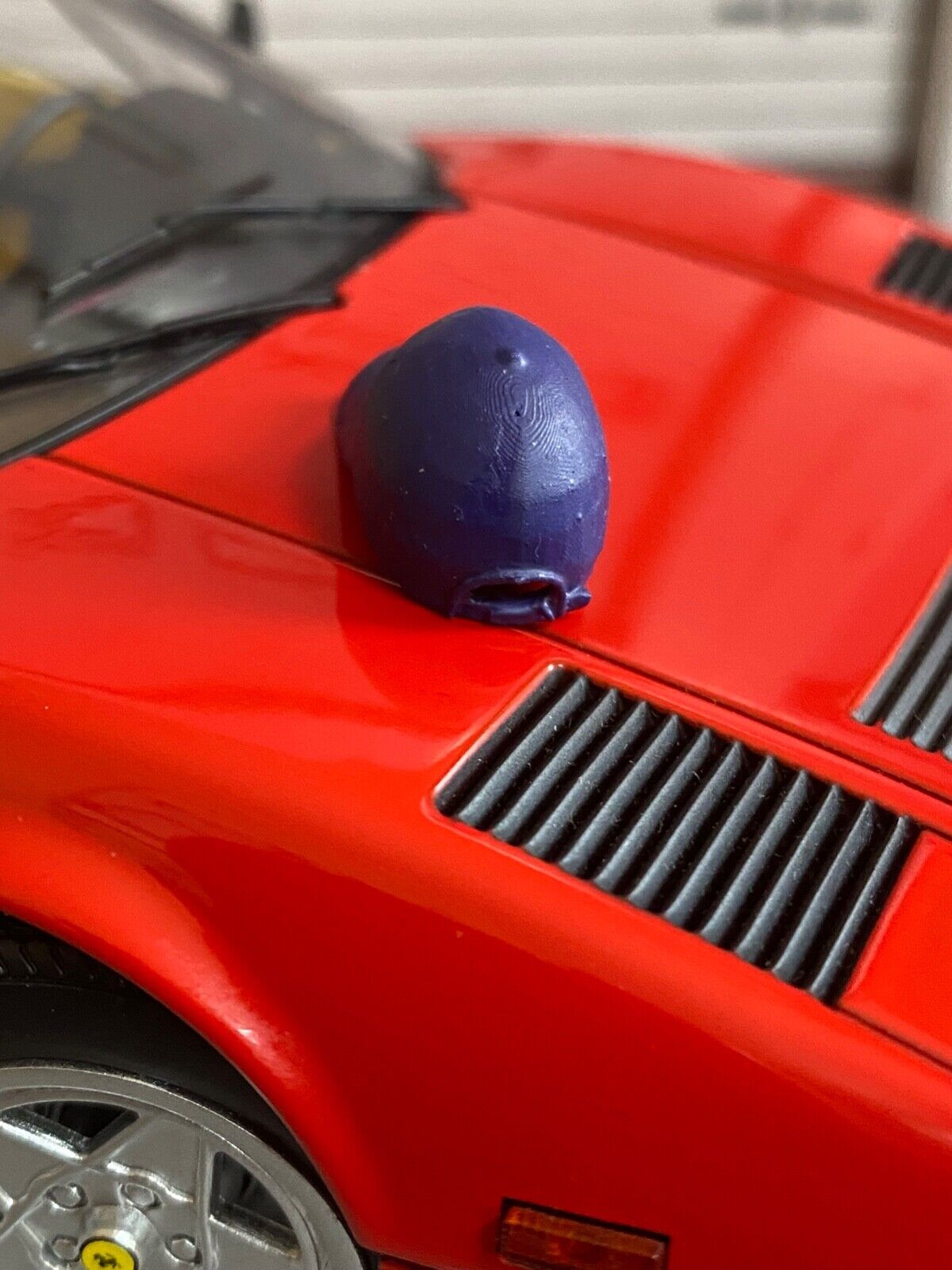 Basecap Detroit Tigers für Magnum Ferrari Tom Selleck Cap Diorama Tuning 1:18