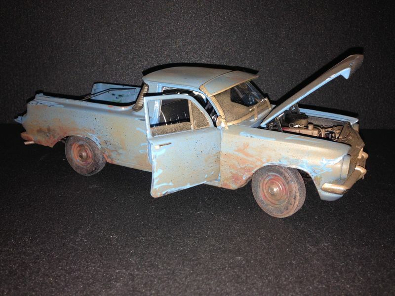 Holden EH Utility Ute Australian weathered Pick Up Custom by Dennis Koleber 1:18