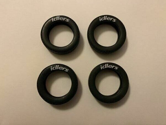 4 Reifen (mit Profil) idlers IDLERS Code3 Code 3 Umbau Tuning Diorama 1:18