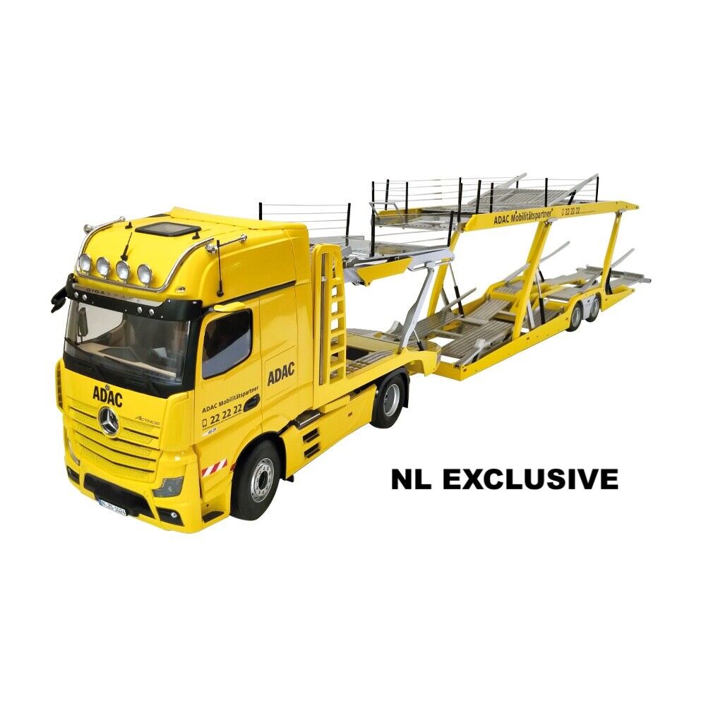 Mercedes Benz Actros GigaSpace 4x2 Lohr Autotransporter ADAC 1025/02 NZG 1:18