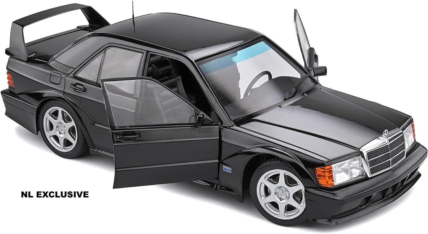 Mercedes Benz 190E 2.5-16V Evo2 schwarz neu in Box black new in box Solido 1:18