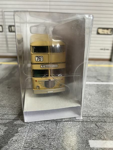 Büssing D2U BVG Bus Dortmunder Union limitiertes Sondermodell Brekina H0 1:87