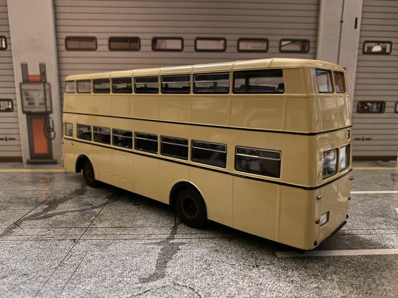 Büssing D2U BVG Bus Berlin Vorserienmuster Sample Muster Modell Minichamps 1:43