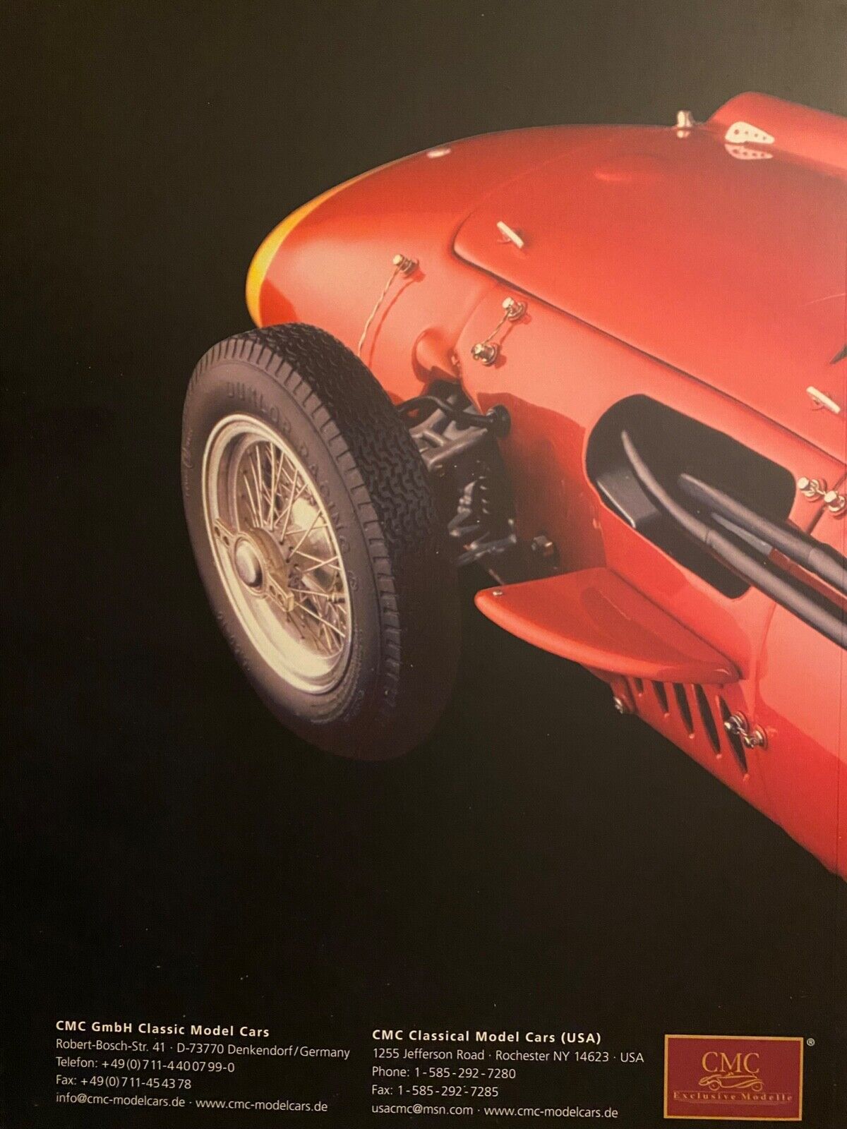 CMC Gesamtkatalog 78 Seiten 1:24/1:18/1:12 Prospekt Broschüre Katalog Neu