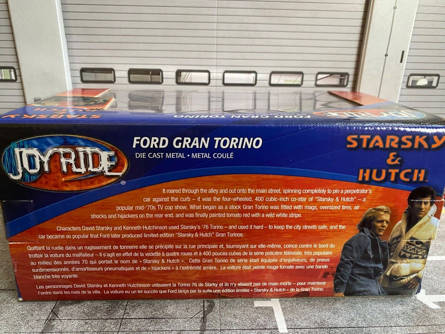 1976 Ford Gran Torino Starsky & Hutch ERTL Joyride Dragster Comic Style Neu 1:24