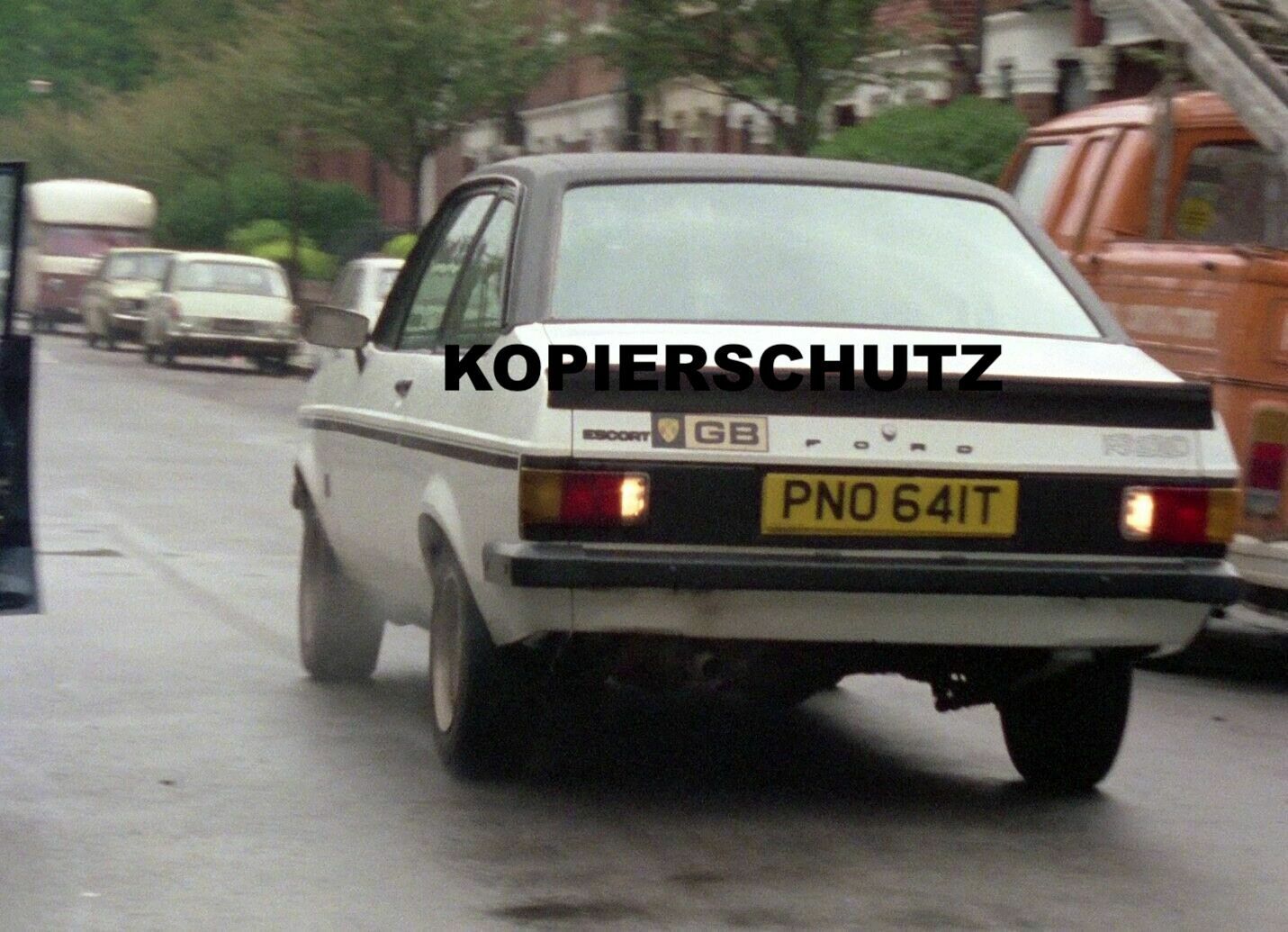 Aufkleber BRITISH RACING & SPORTS CAR CLUB für Ford Escort RS 2000 Die Profis B