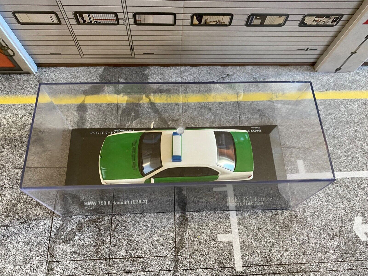 BMW 750 iL (E38-2) Polizei Berlin Premium X-Modell 7er Sondermodell Neu  1:43