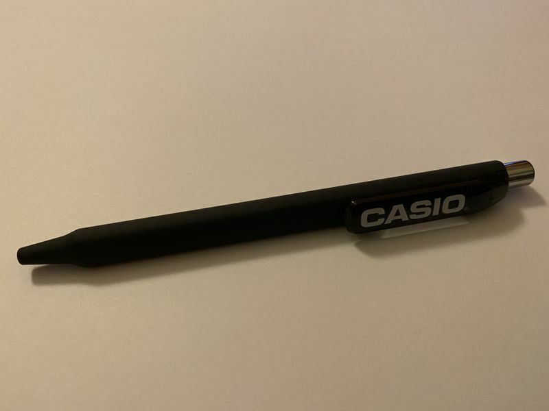 80er CASIO Promotion Kugelschreiber für Game Watch Clock 80s biro ballpoint pen