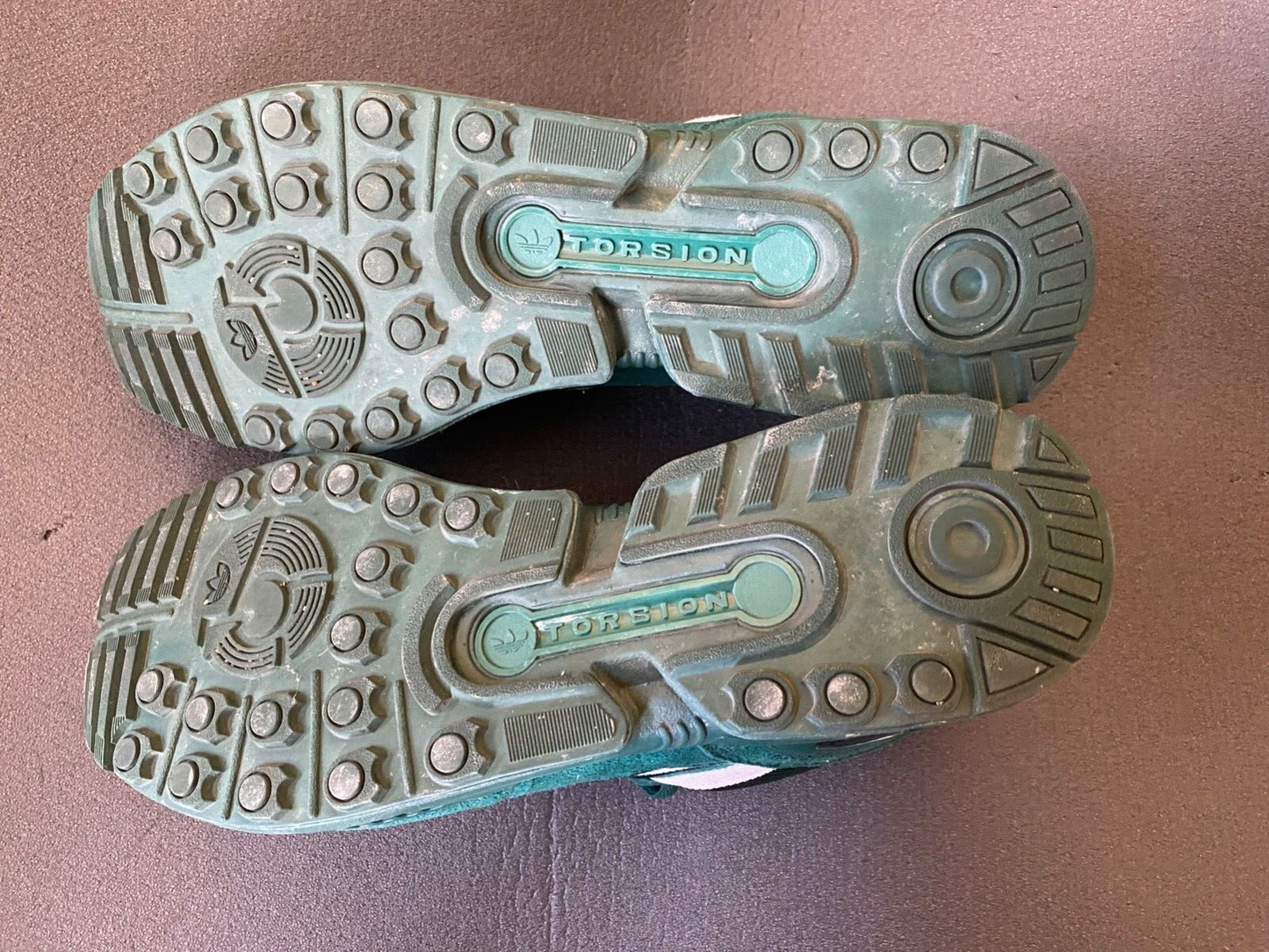 Adidas ZX 8000 Collegiate Green FV3269 + vintage Lace Tags US 12 UK 11,5 EU 46 ⅔