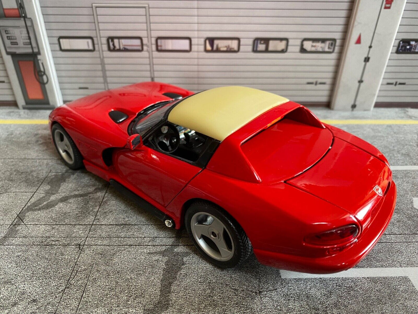Hardtop für Dodge Viper RT/10 Resin unlackiert Diorama Tuning 1:18