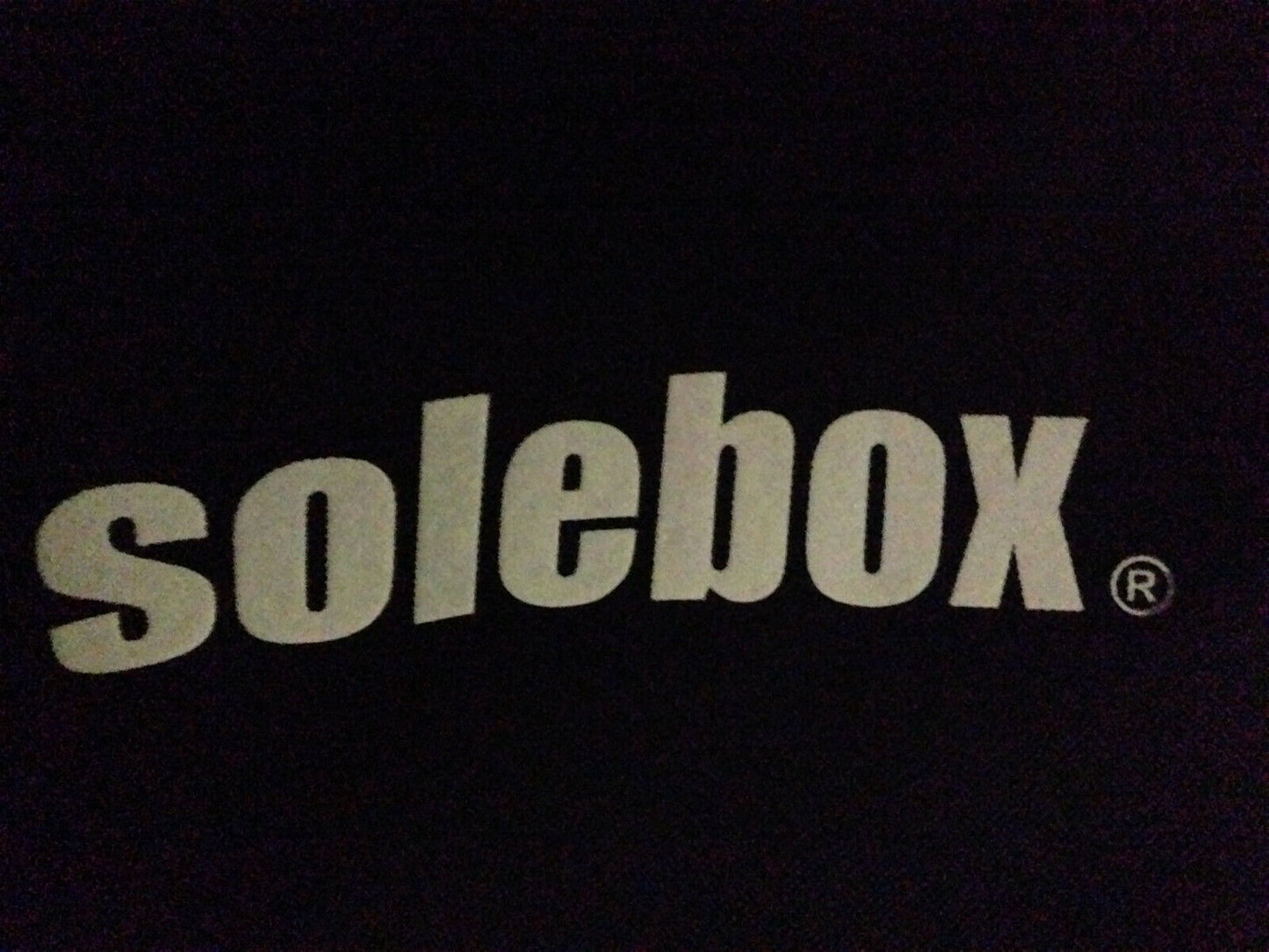 Solebox Tasche Beutel bag ca. 48 x 69 cm GLOW IN THE DARK groß selten big