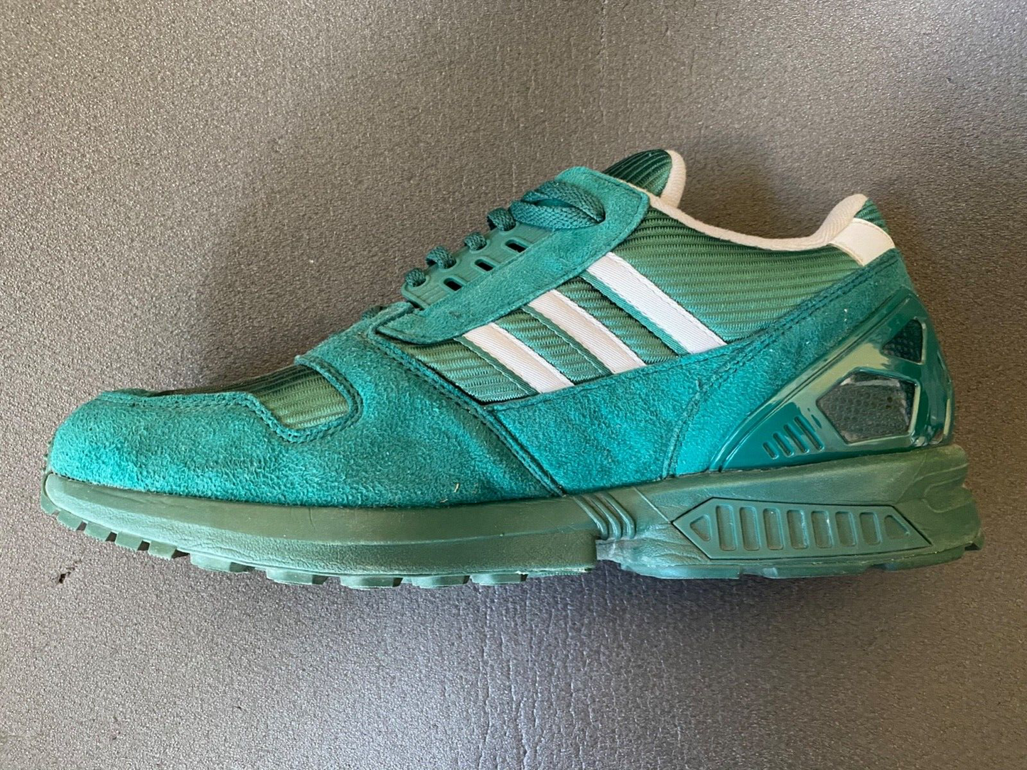 Adidas ZX 8000 Collegiate Green FV3269 + vintage Lace Tags US 12 UK 11,5 EU 46 ⅔